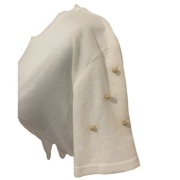 ROLLING STONES SEQUINED RED TONGUE T-SHIRT - Picture 3 of 3